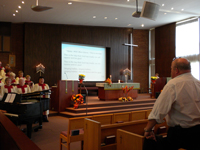 During worship